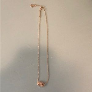 Kendra Scott Rose Gold necklace